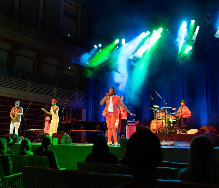 Mwenso & The Shakes performance