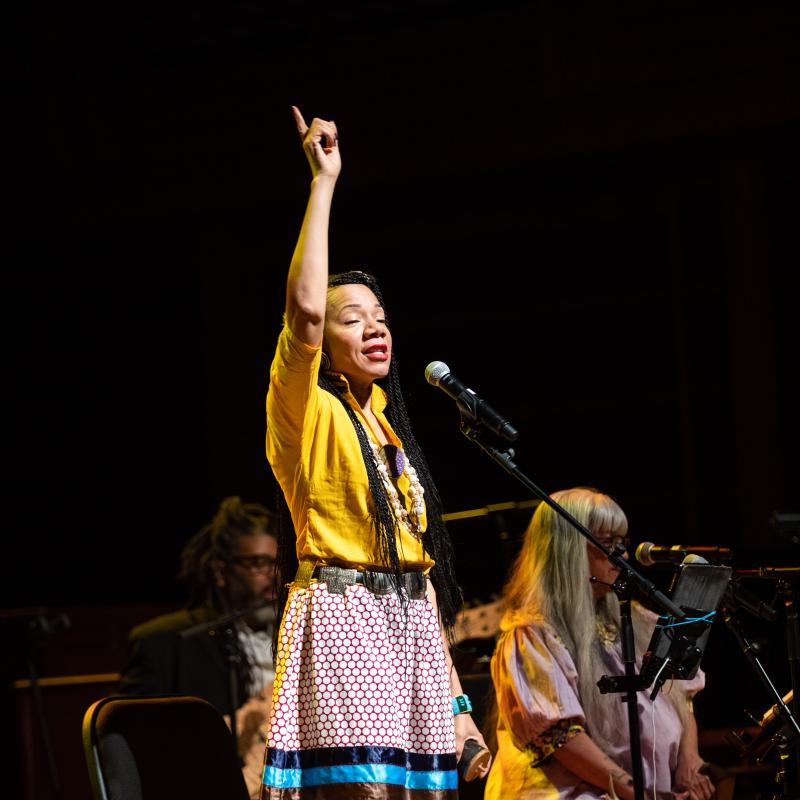 Martha Redbone in Weill Hall Martha Rebone in Weill Hall